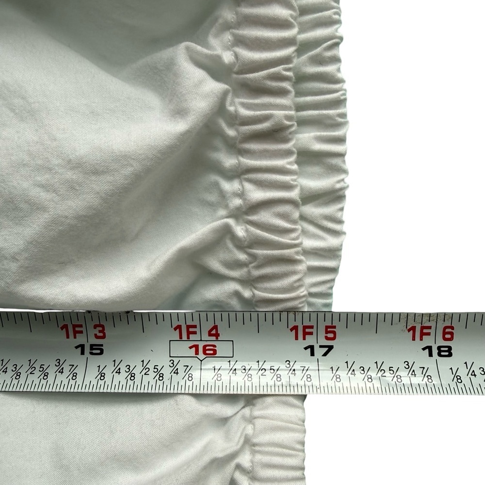 Wilfred Classic White Crop Cotton Top Size S Minimalist Capsule Everyday - Picture 7 of 11